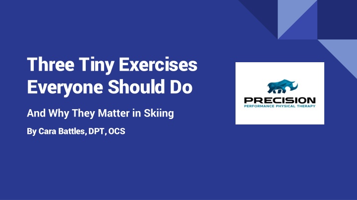 three tiny exercises everyone should do