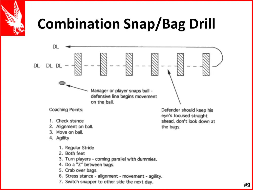 combination snap bag drill