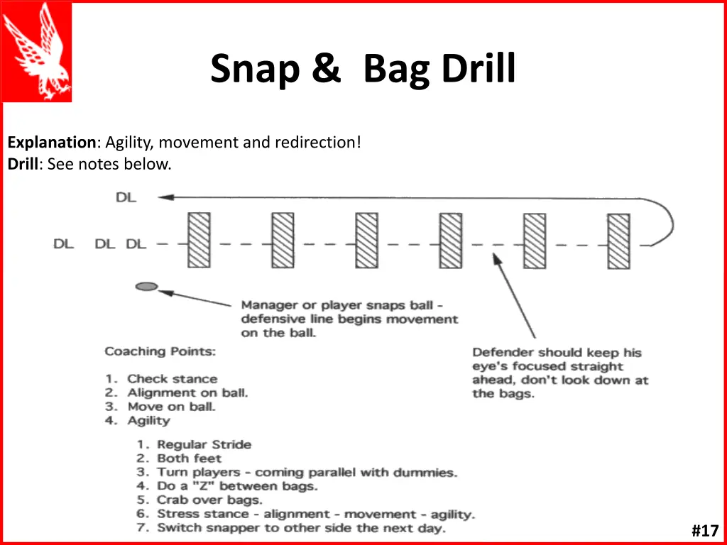 snap bag drill