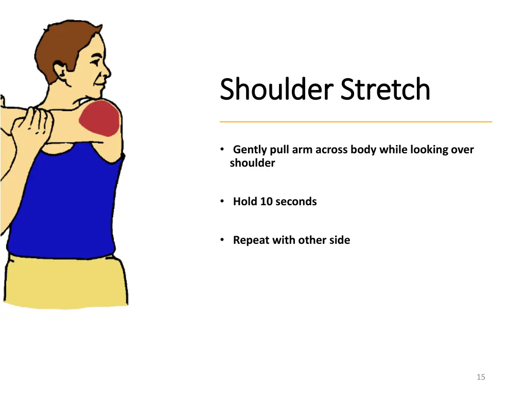 shoulder stretch shoulder stretch