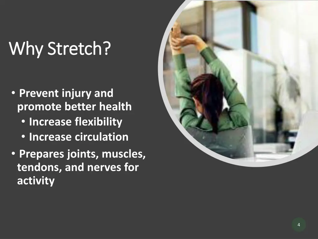 why stretch why stretch