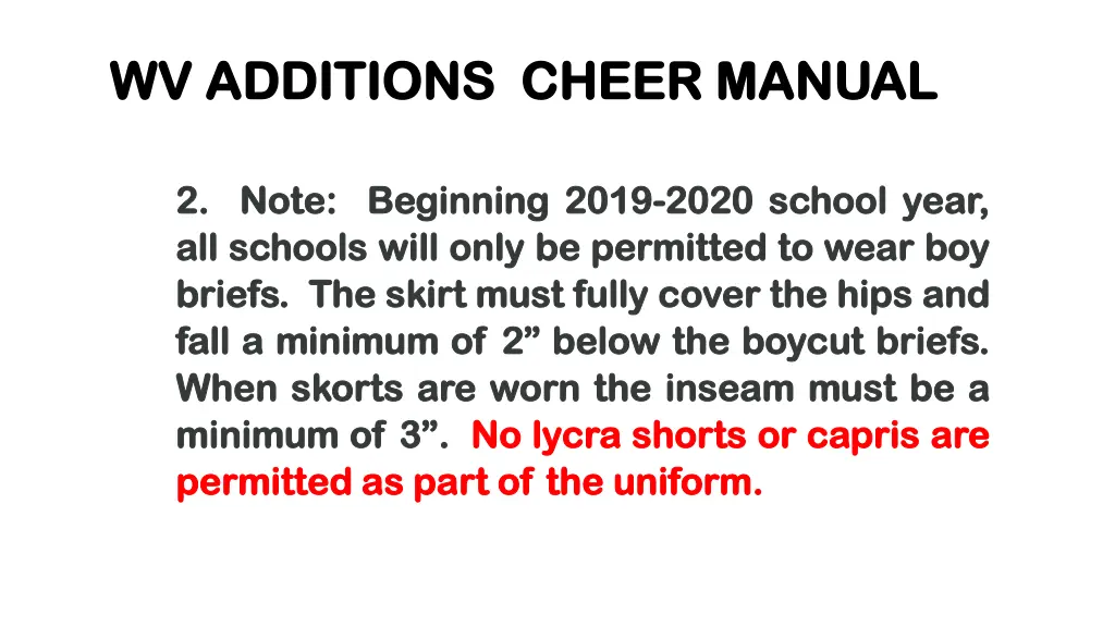 wv additions cheer manual wv additions cheer 1