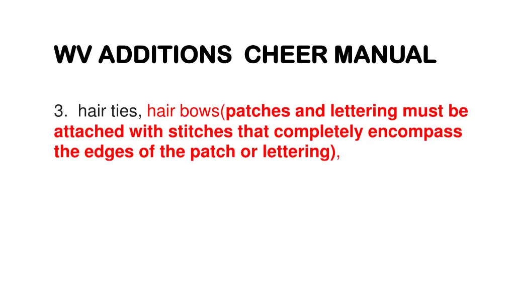 wv additions cheer manual wv additions cheer 2