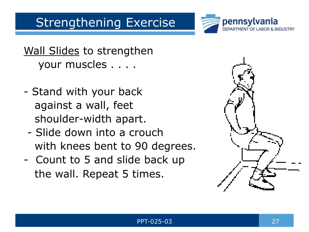 strengthening exercise