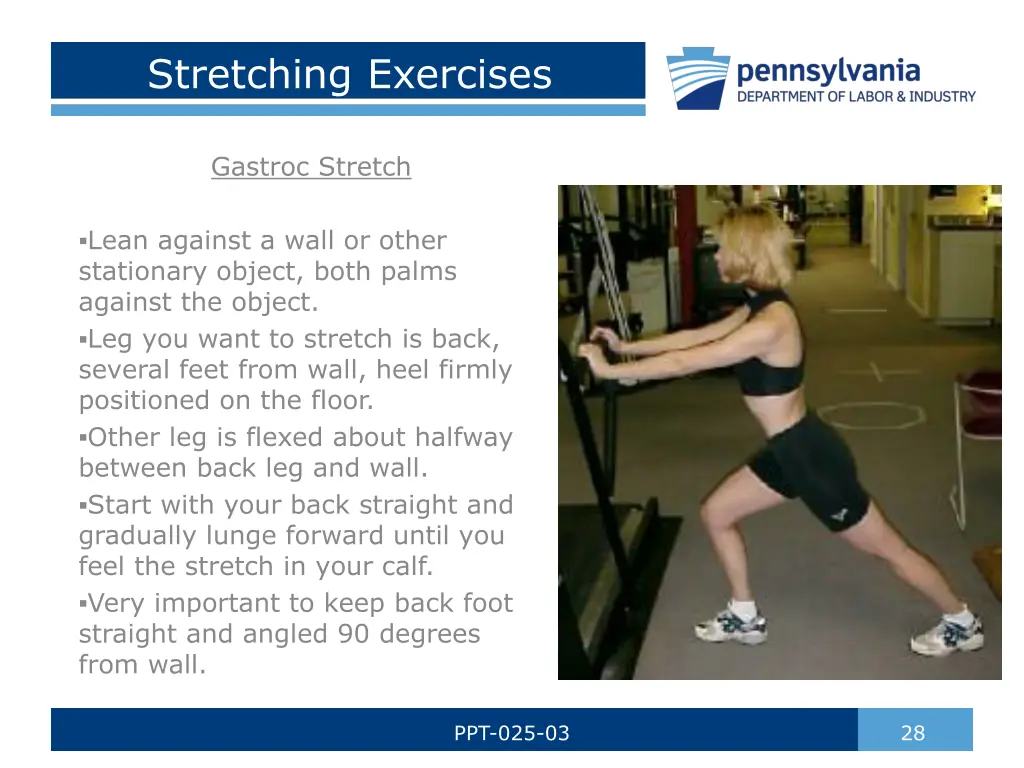 stretching exercises