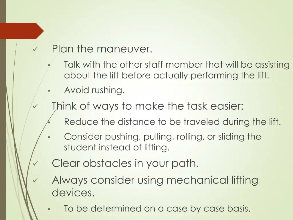 plan the maneuver talk with the other staff