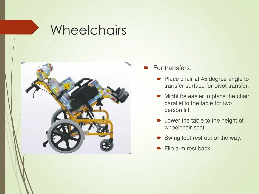 wheelchairs