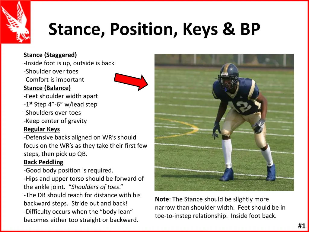 stance position keys bp