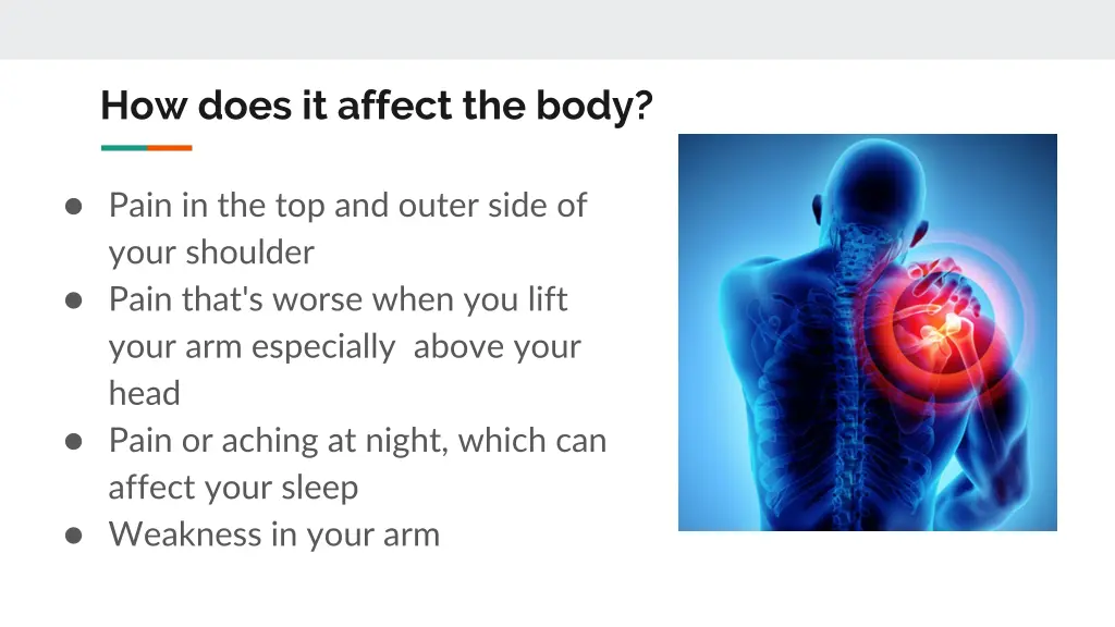 how does it affect the body