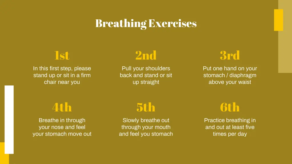 breathing exercises