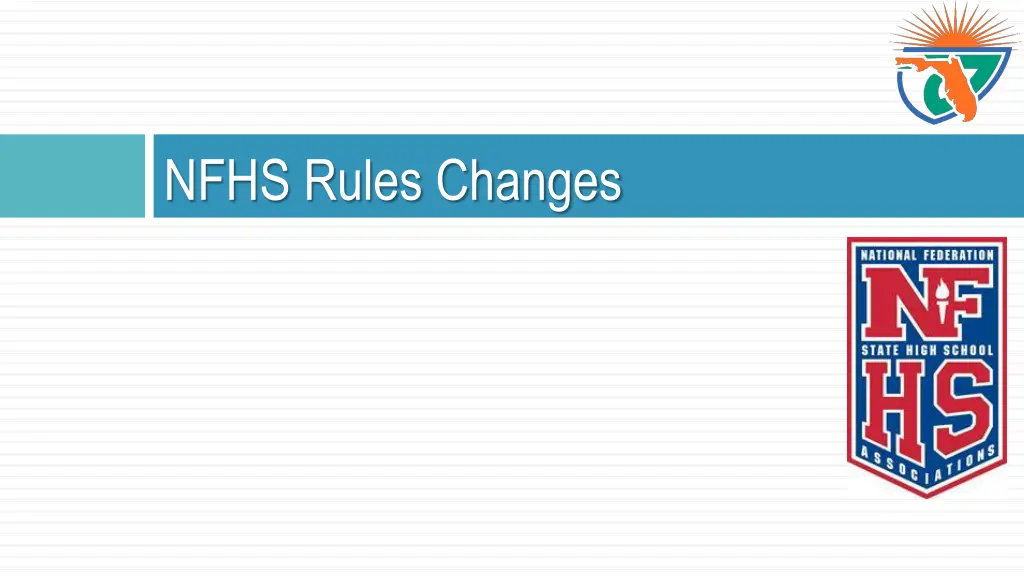 nfhs rules changes