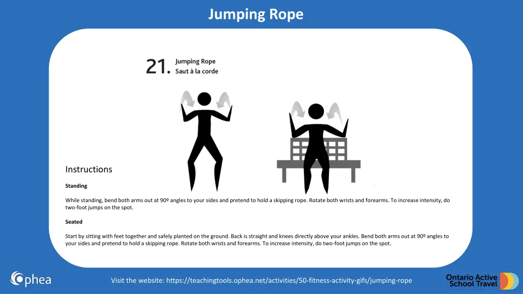 jumping rope