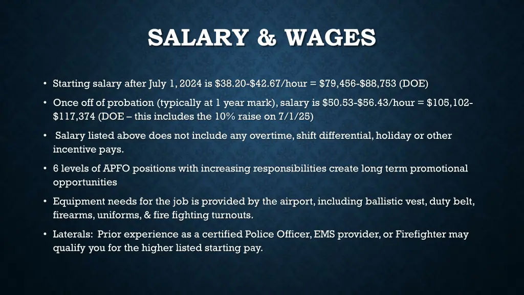 salary wages