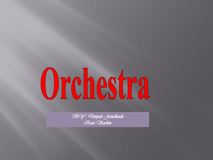 orchestra