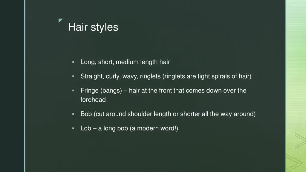 hair styles