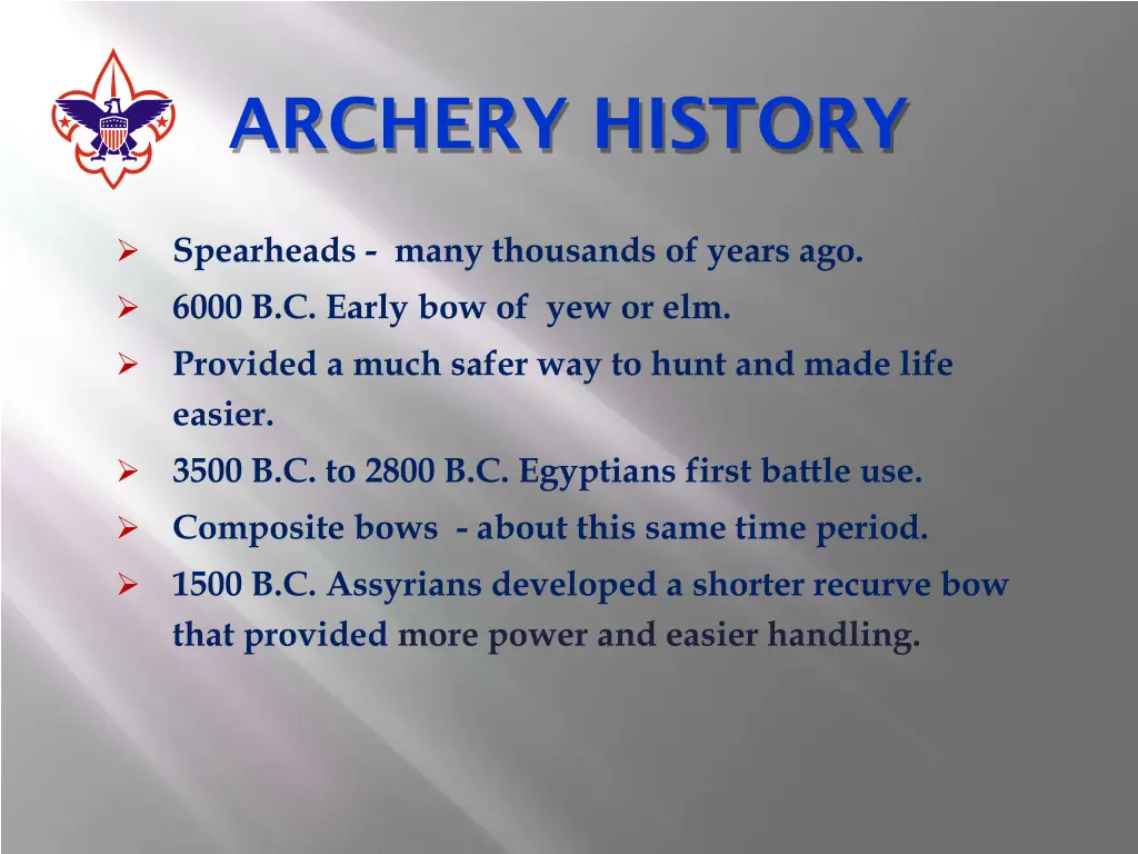 archery history