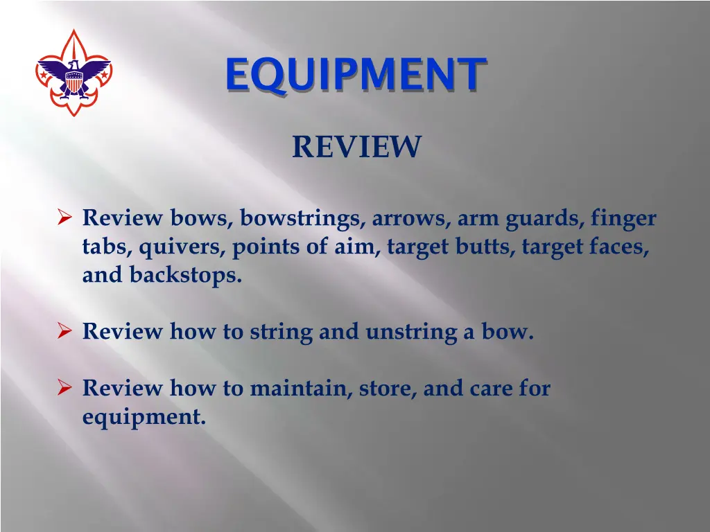 equipment 20