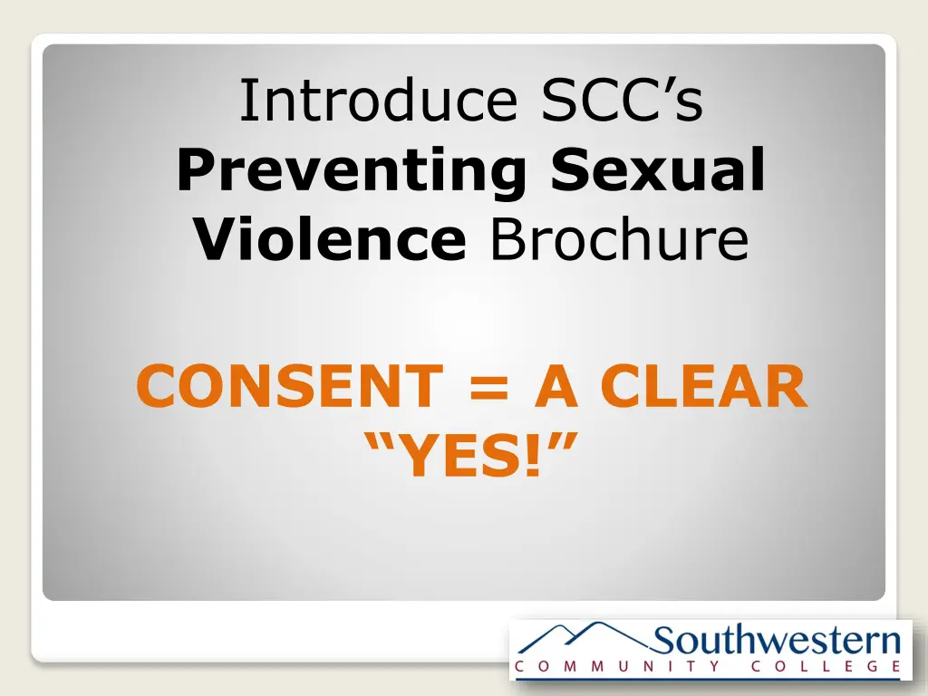 introduce scc s preventing sexual violence