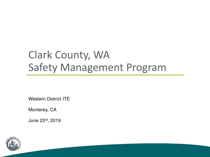 clark county wa safety management program