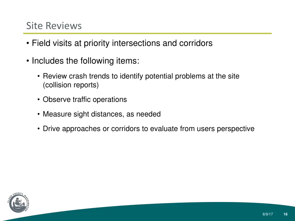 site reviews