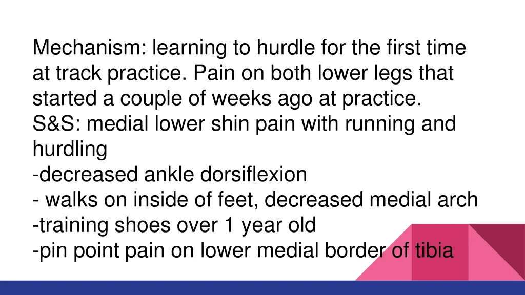 mechanism learning to run hurdles on a track