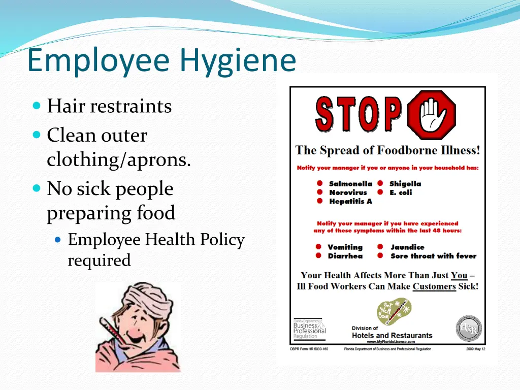 employee hygiene