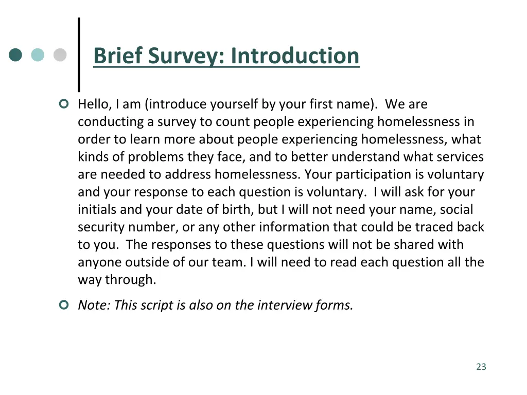 brief survey introduction