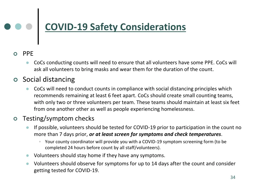 covid 19 safety considerations