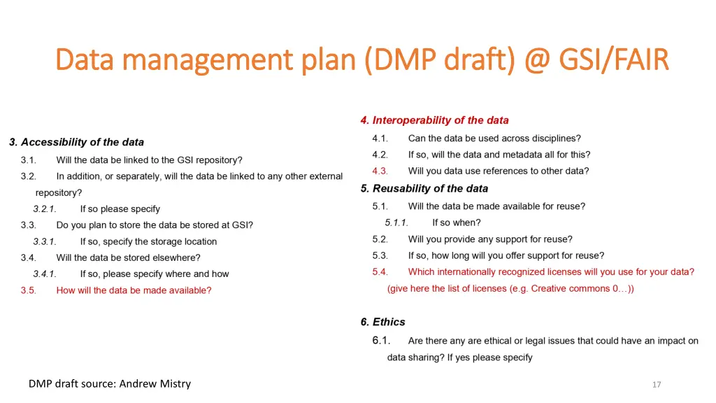 data data management management plan dmp 2