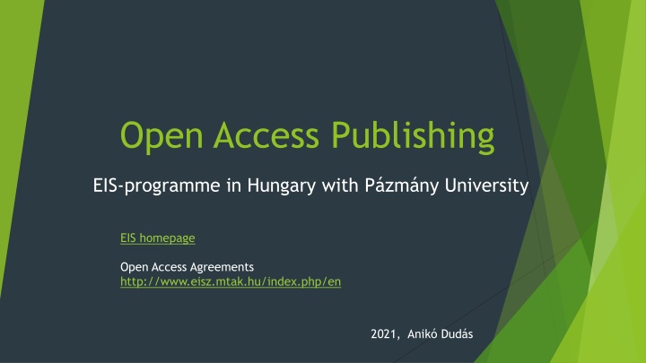 open access publishing