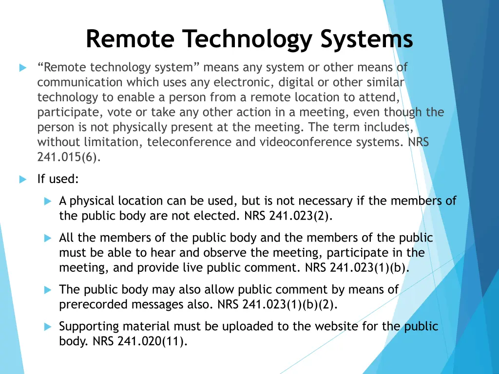 remote technology systems