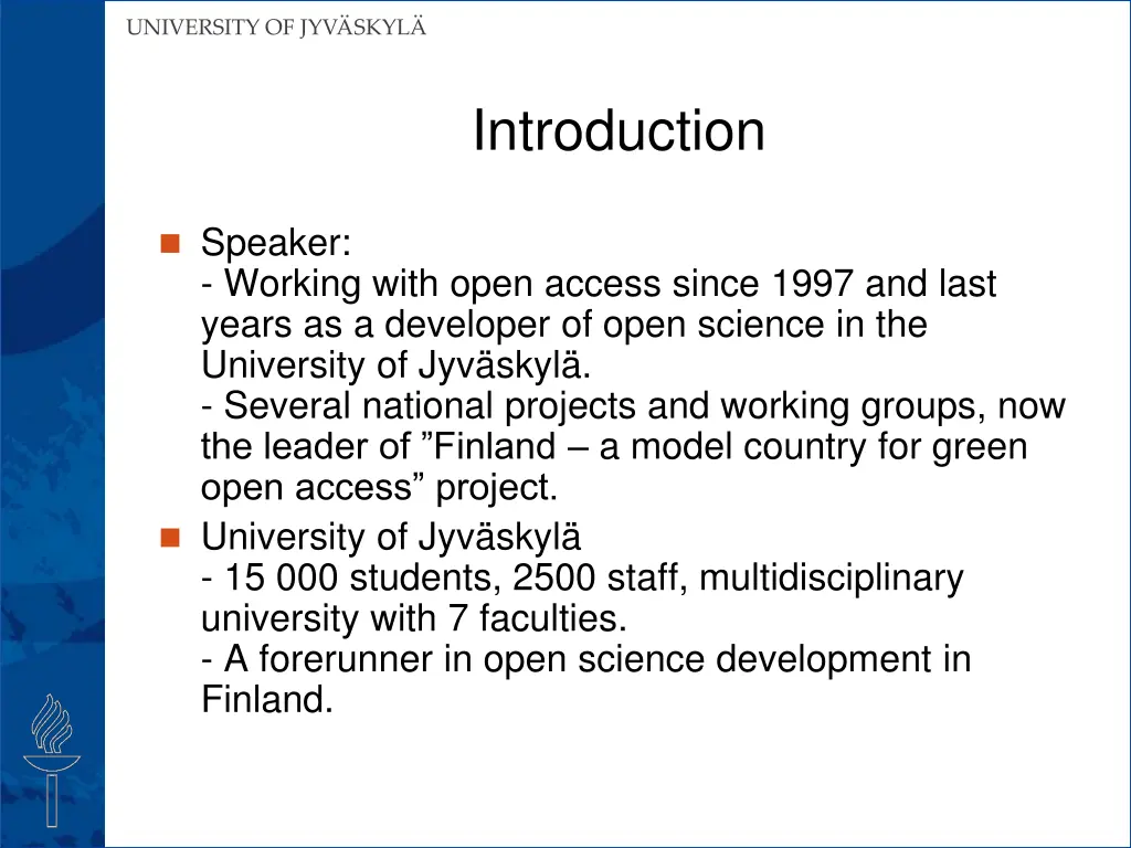 university of jyv skyl 1