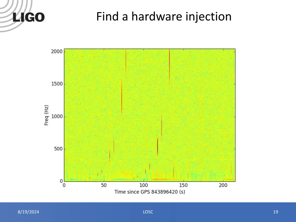 find a hardware injection 3