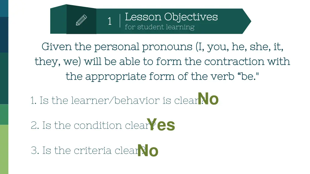 lesson objectives lesson objectives for student 16