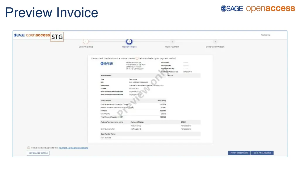 preview invoice