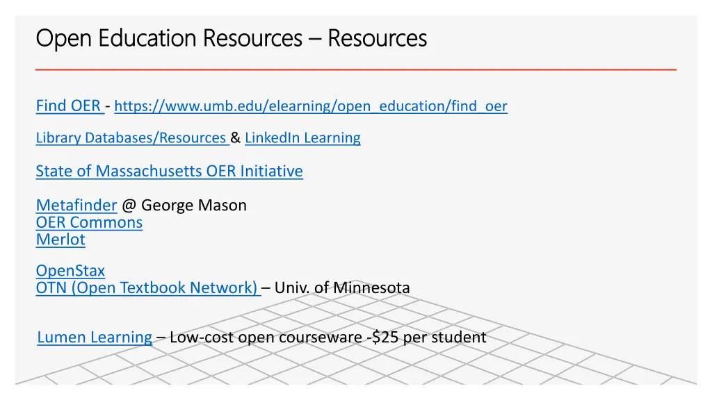 open education resources open education resources 9