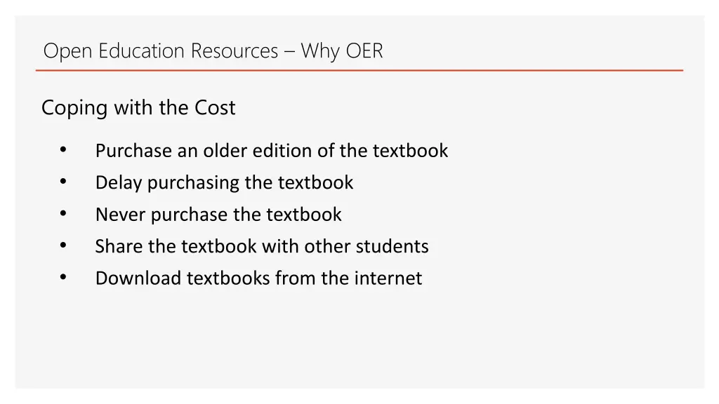 open education resources why oer