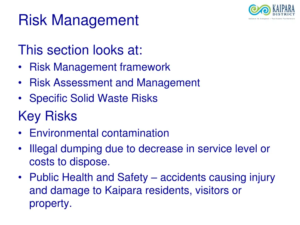 risk management