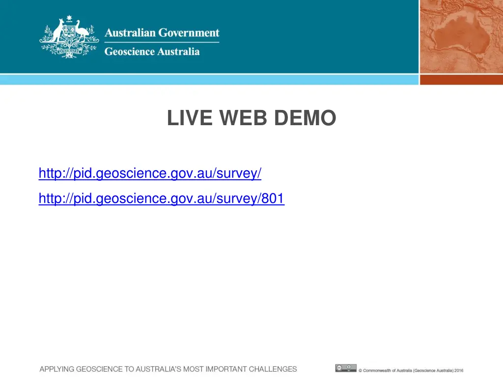 live web demo