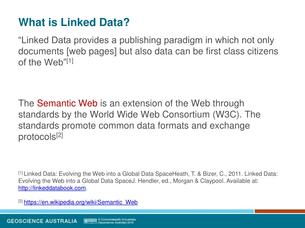 what is linked data 1