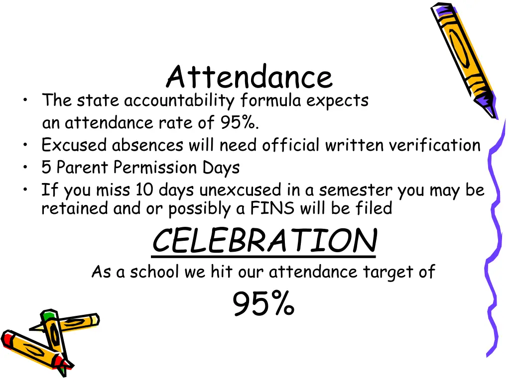 attendance