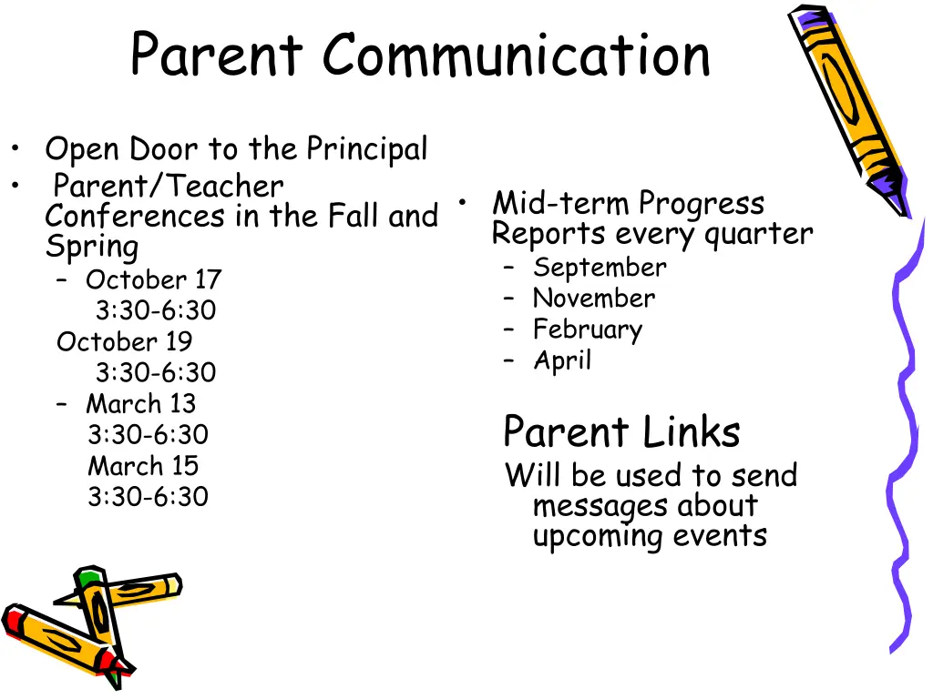 parent communication