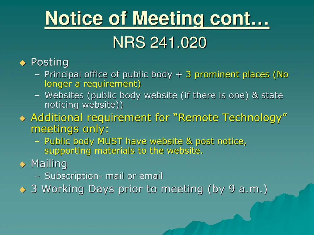 notice of meeting cont nrs 241 020 posting