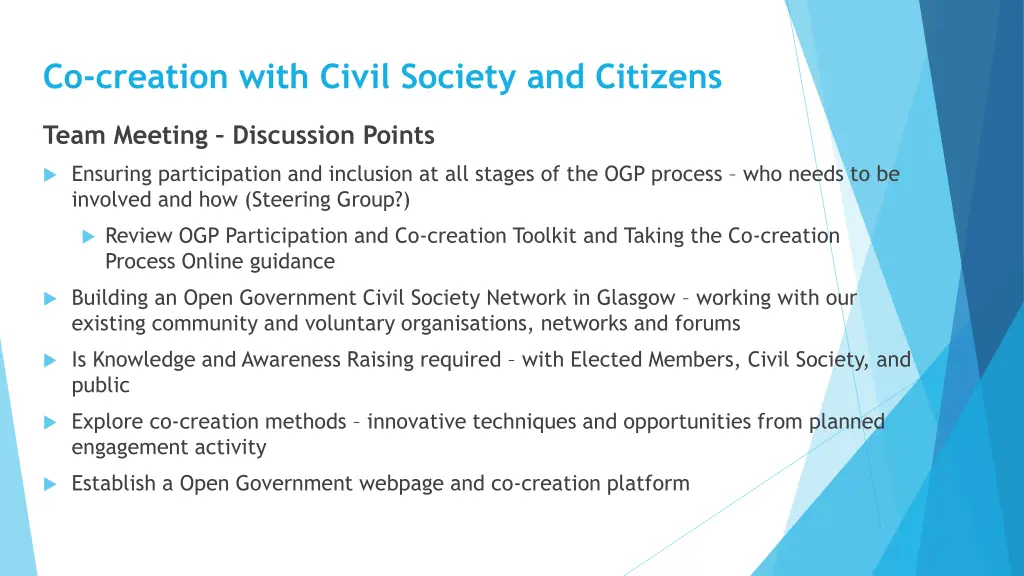 co creation with civil society and citizens