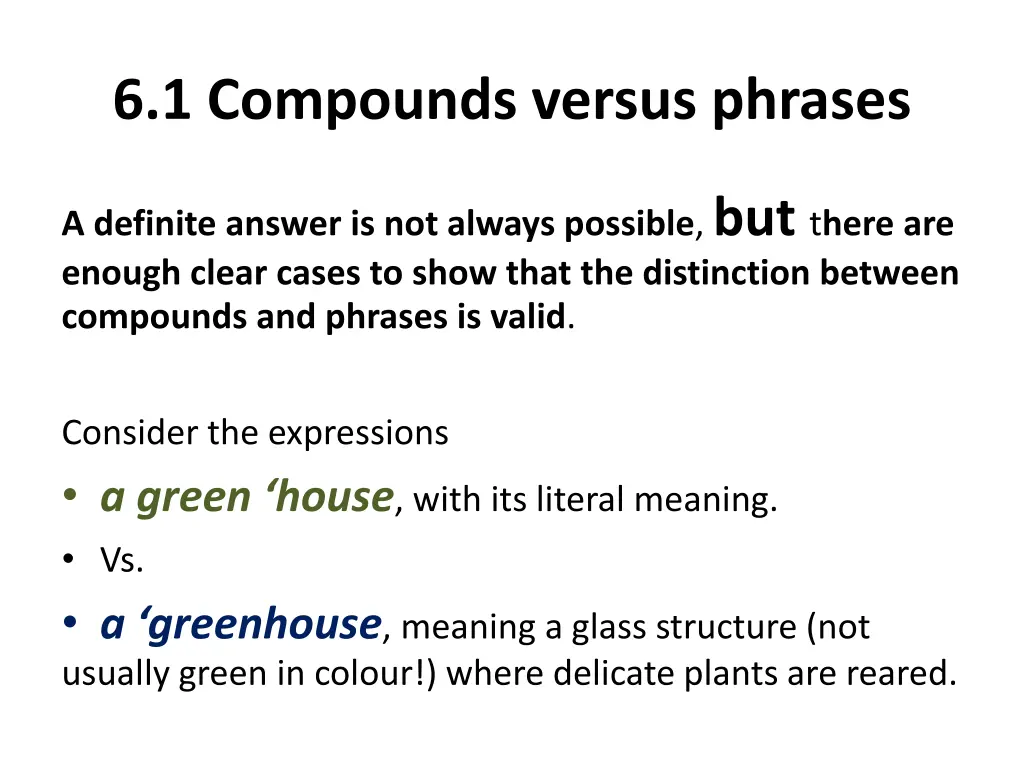 6 1 compounds versus phrases 1