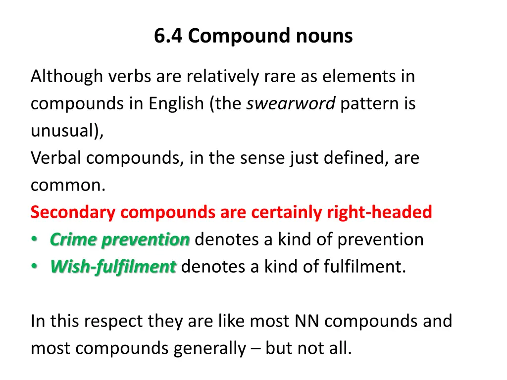 6 4 compound nouns 10