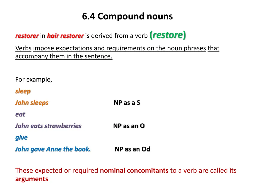 6 4 compound nouns 5