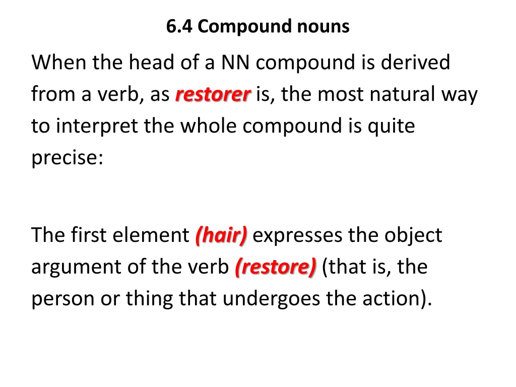 6 4 compound nouns 6