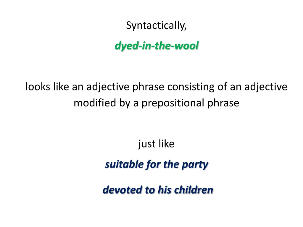 syntactically