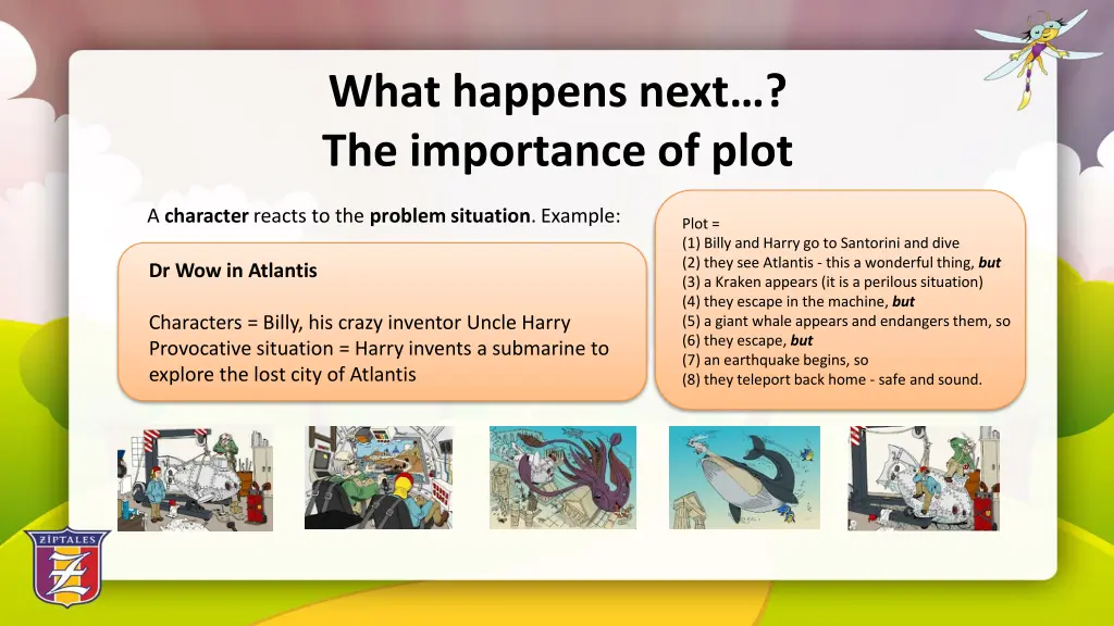 what happens next the importance of plot